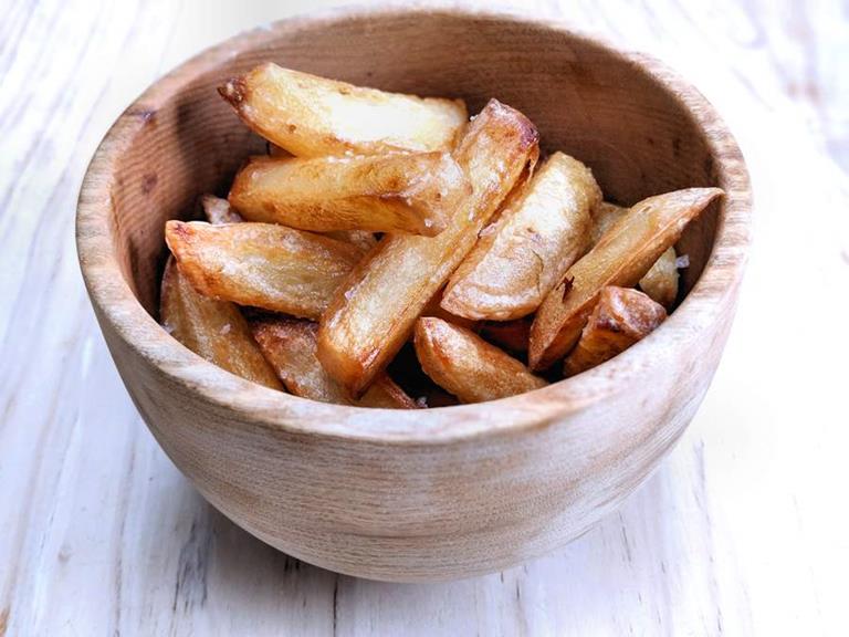 Baked Fried Crunchy Chips Recipe Cuisine Fiend
